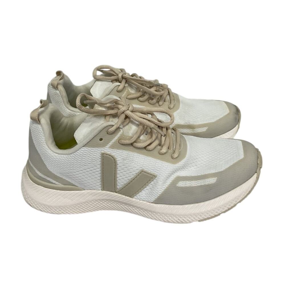 Veja Rubber Trimmed White Impala Sneakers Size 8